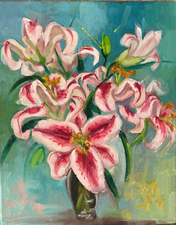 11X14 Stargazers -Oil on Canvas